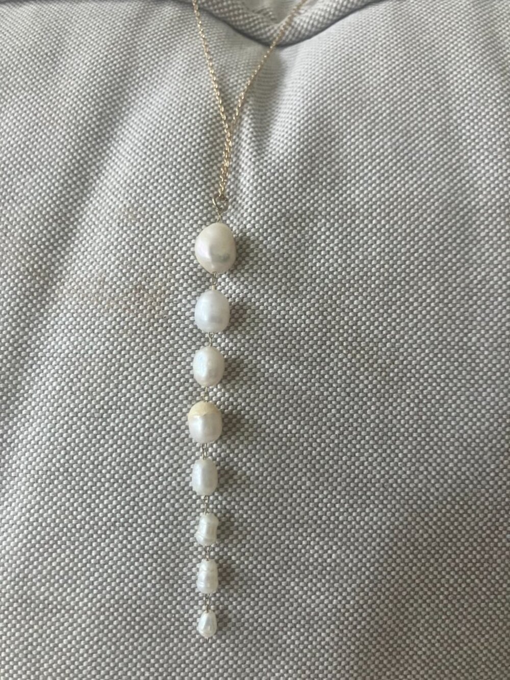 Pearl fashion necklace